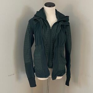 lululemon athletica Dark Green Puffer Jacket size 6